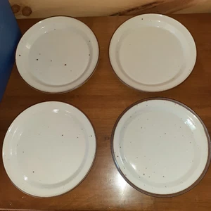 Juego de 4 platos de ensalada Dansk Brown Mist de 8,5 pulgadas marca impresa - Imagen 1 de 5