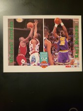 .Michael Jordan/Karl Malone Card 1992-93 Hoops #320.