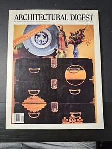 Architectural Digest Magazine September 1986 British Impressionism Hodnet Hall - Picture 1 of 4