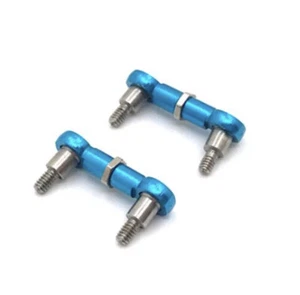 1/28 Adj Arms Wltoys 284131, 284010, 284161, K989 K969 Rear Tracking Arms - Blue - Picture 1 of 3