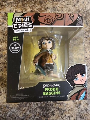 Mini Epics Weta Workshop Loot Crate Exclusive Frodo Baggins #1 Figure NIB - Image 1 of 4