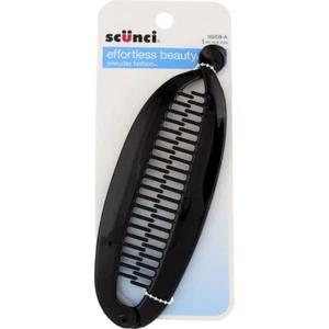 Scunci Flat Tort Clincher Comb 5.9-Inches Long, Assorted Colors (1-Unit) - Picture 1 of 9