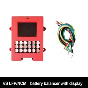 6S 5A Equalizer Lifepo4 Li-Ion/LTO Akku Aktiv Balancer mit Spannungsanzeige - Bild 1 von 12