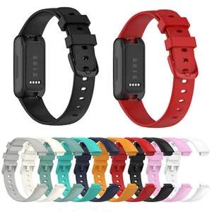Silicone Strap Replacement Sport Watch Band For Fitbit inspire 3 Smartwatch S/L - Picture 1 of 24