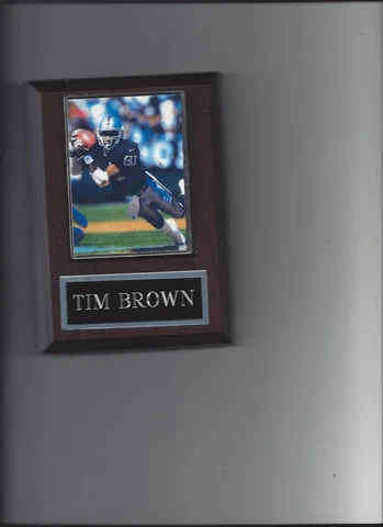 TIM BROWN PLAQUE OAKLAND RAIDERS LA FOOTBALL NFL Cover