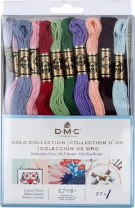 DMC GOLD COLLECTION L Embroidery Floss Limited Edition 27 Skeins - Picture 1 of 1