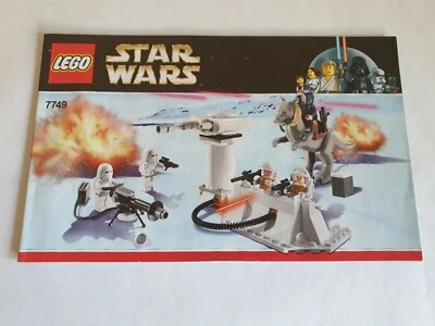 LEGO® Star Wars 7749 Echo Base Istruzioni Di Costruzione - Forato - Immagine 1 di 3