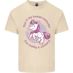 This is My Unicorn Costume Fancy Dress Outfit Mens Cotton T-Shirt Tee Top - Picture 1 of 101