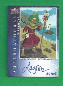 2016 Goodwin Champions SUPERNATURALS VIRACOCHA Auto LAYRON DeJARNETTE 24/25 - Picture 1 of 1