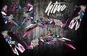 QUADZILLA 450 KIT GRÁFICO DEPORTIVO CALCOMANÍAS CUÁDRUPLE GRÁFICOS GRÁFICOS GRÁFICOS ATV GRÁFICOS - Imagen 1 de 2