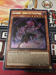 Blackwing - Simoon the Poison Wind RA01-EN012 Secret Rare - Picture 1 of 1