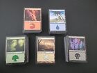 Magic the Gathering 500 Basic Lands Lot 100 of each Type