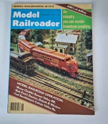 Model Railroader Magazine November 1977 - Image 1 of 2