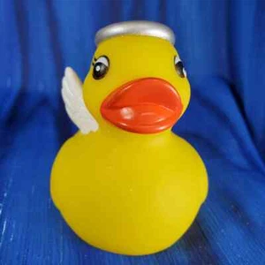Engel Gummi Ente Weihnachten Strumpf Stopfen Neu! - Bild 1 von 4