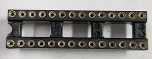 10x Augat 28 Pin IC Sockets, DIP High Quality Sturdy Pins USA Made NEW Shipped! - Picture 1 of 4