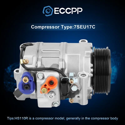 A/C AC Compressor For Dodge Mercedes-Benz Freightliner Sprinter 2500 3500 - Image 1 of 4