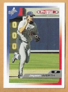 JAYSON WERTH LOS ANGELES DODGERS #238 - TOPPS TOTAL CASI NUEVO- COMO NUEVO 2005 - Imagen 1 de 2