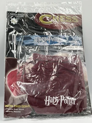 Raro Harry Potter DeAgostini Edición 42 Juego de Ajedrez Bolsa Nuevo/Paquete Original Sellado Foto 1 de 3