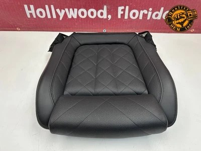2019-2025 BMW X5 X6 X7 FRONT RIGHT SEAT LOWER CUSHION (BLACK) OEM 34 kmiles - Image 1 of 4