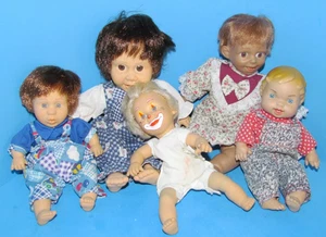 Lote De 5 Muñecas Bebé Gi-Go & NPC De Colección: Alturas 8-10" L@@K - Imagen 1 de 10