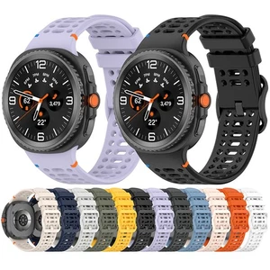 For Samsung Galaxy Watch 8/8 Classic 40/44/46MM Sports Silicone Watch Band Strap - Picture 1 of 48