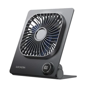 Portable Desk Fan,Ultra-thin 5000mAh Rechargeable Battery Powered Fan with 10... - Picture 1 of 6
