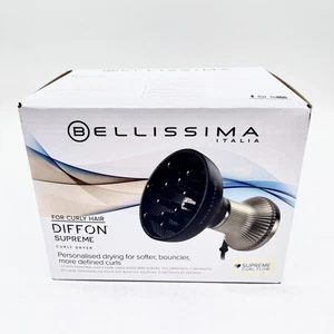 NEW Bellisima Italia Hair Dryer For Curly Hair: 2 Speeds 3 Temperatures - Picture 1 of 10