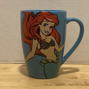 Disney Parks Little Mermaid Ariel “Once I Wake Up” Blue Coffee Mug Cup  - Picture 1 of 3