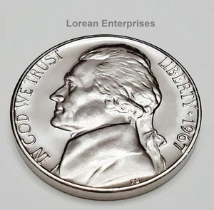1967 Jefferson Nickel SMS ✼SPECIAL MINT SET✼ - Picture 1 of 2