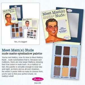 CONOCE MATE(E) DESNUDO- ¡¡por The Balm!! Paleta de sombras de ojos Nude AUTÉNTICASwwa - Imagen 1 de 1