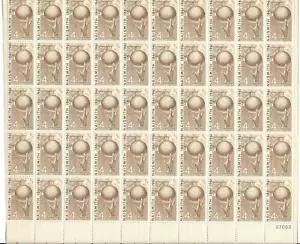 Scott #1189...4 Cent...Naismith/Basketball...Sheet of 50 - Foto 1 di 1