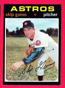 1971 TOPPS #741 SKIP GUINN ASTROS