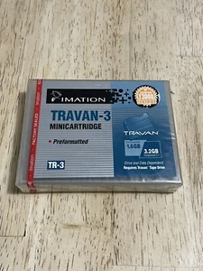 NEW SEALED Imation Travan-3 Minicartridge TR-3 Preformatted 3.2GB - Picture 1 of 2