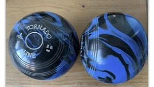 Crown Green Bowls Black/Blue 2.6 HD or Std Delivery September - Picture 1 of 1