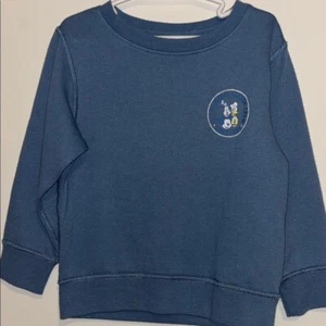 Disney Mickey Mouse & Friends Crewneck Pullover Graphic Sweatshirt 4 - Picture 1 of 4