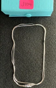 104 925 22" 1mm 3.21g Floss Chain - Picture 1 of 1