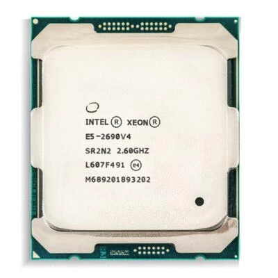 Intel Xeon E5-2690 v4 SR2N2 2.6GHz 14 Core 35 MB LGA 2011-3 x99 CPU Processor - Image 1 of 2
