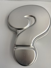 Gender Reveal QUESTION MARK CAKE PAN #2105-1840 -Wilton  11"x14" - 1987