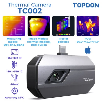 2025TOPDON TC002 Thermal Imaging Infrared Camera For iPhone iOS Brand New - image 1 of 4