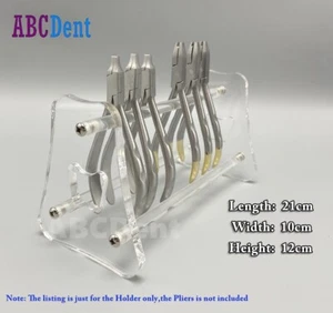Dental Acrylic Pliers Forceps Stand Holder Rack Orthodontic Scissors Placing - Picture 1 of 7