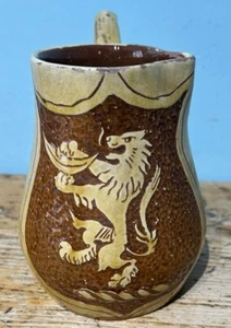 KJS2937 North Devon Slipware Peasant Pottery EB Fishley Fremington Pipkin - Picture 1 of 5
