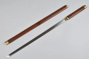 Top Quality Real Yokote Ninja Japanese Sword T10 Steel Clay tempered Grind Sharp - Picture 1 of 7