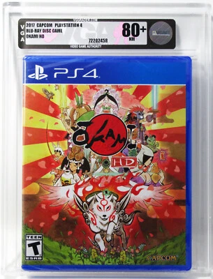 Okami HD VGA Graded Sony PlayStation 4 PS4 Like WATA CGC NTSC Version - Image 1 of 4