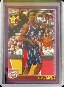 Steve Francis - 2000-01 Topps Chrome - All-Team Rookie #28 - Bild 1 von 2