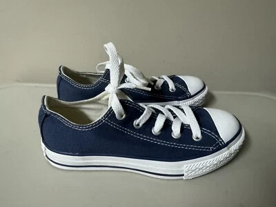 Zapatos Converse All Star Chuck Taylor Azul 3J237 Niños/Jóvenes Talla 13 Foto 1 de 4