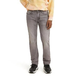 Levi's Herren Größe 31 x 30 grau 514 gerade Passform Eco Performance graue Waschung Jeans - Bild 1 von 3