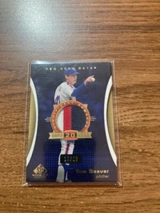 2004 SP Game Used Patch Significant Numbers #TS Tom Seaver (17/20) Mets - Picture 1 of 1