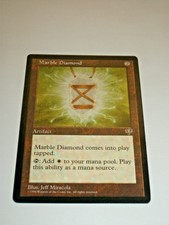 Magic the Gathering MTG MARBLE DIAMOND Mirage Single Card NM
