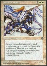 Aysen Crusader Homelands Near Mint MTG Magic DNA GAMES