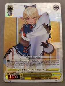 Weiss Schwarz Hololive Fanatical Over Hiyoko, Shiranui Flare HOL/W91-E027S SR - Bild 1 von 2